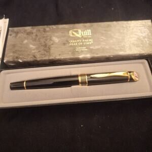 Quill 700 Series Ball Point Pen with Dorma Advertising Logo End Cap Original Box